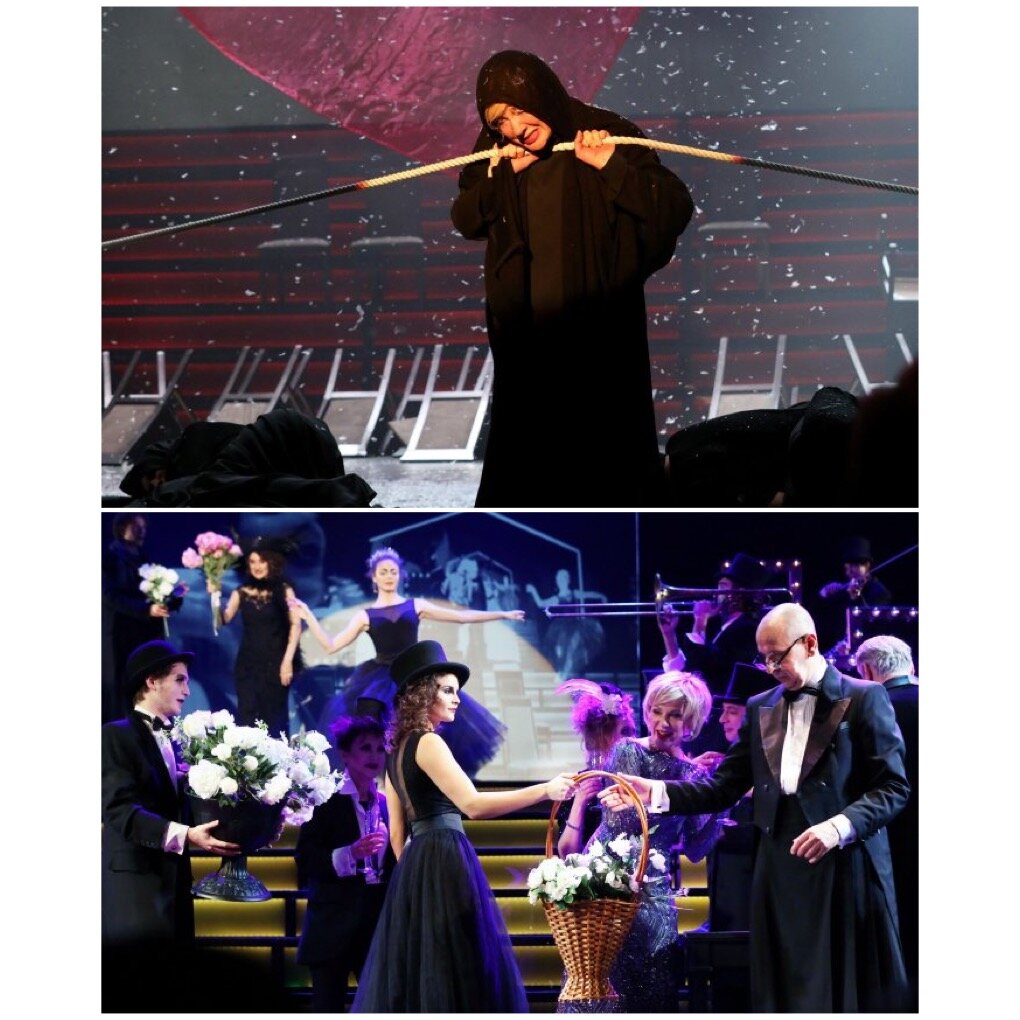 Сцены из спектакля 