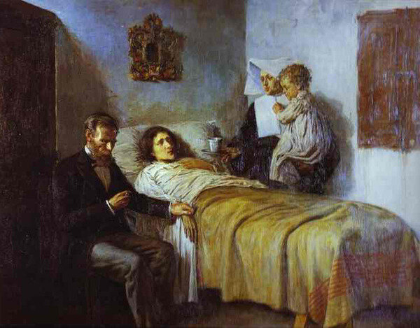 Пабло Пикассо, Знание и милосердие, 1896г (15лет)