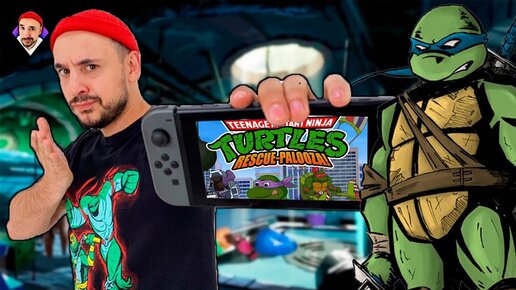 Top Rob: обзор игры Teenage Mutant Ninja Turtles: Rescue-Palooza. Спасти журналиста Эйприл!
