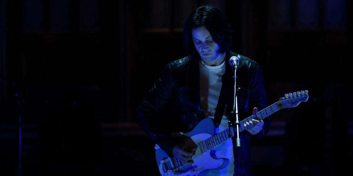 Джек Уайт из группы The White Stripes