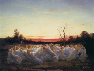 «Луговые эльфы» Нильса Бломмера (1850)