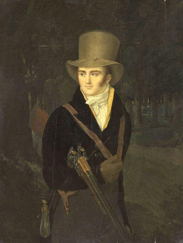 Борис Владимирович Голицын (портрет работы Жана-Батиста Изабе, до 1813 г.)