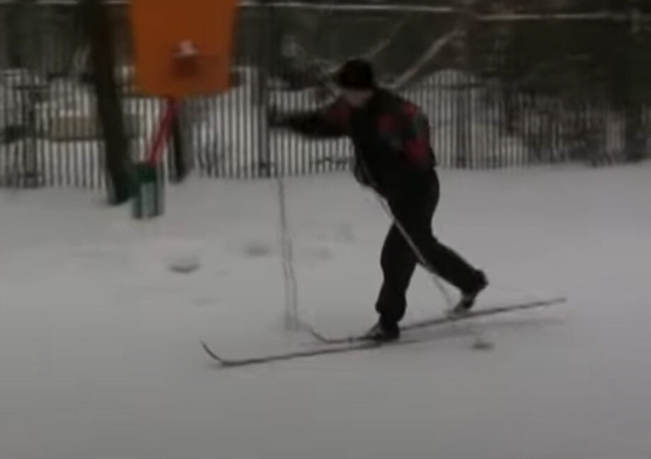 Попеременный одношажный ход.