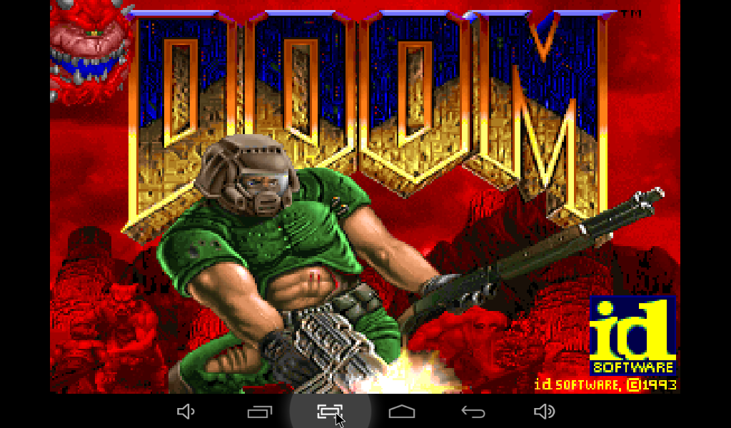 Doom, через DosBox на Android