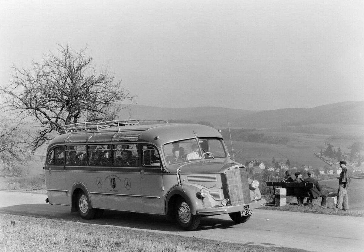 Автобусы Мерседес Бенц 1960 года