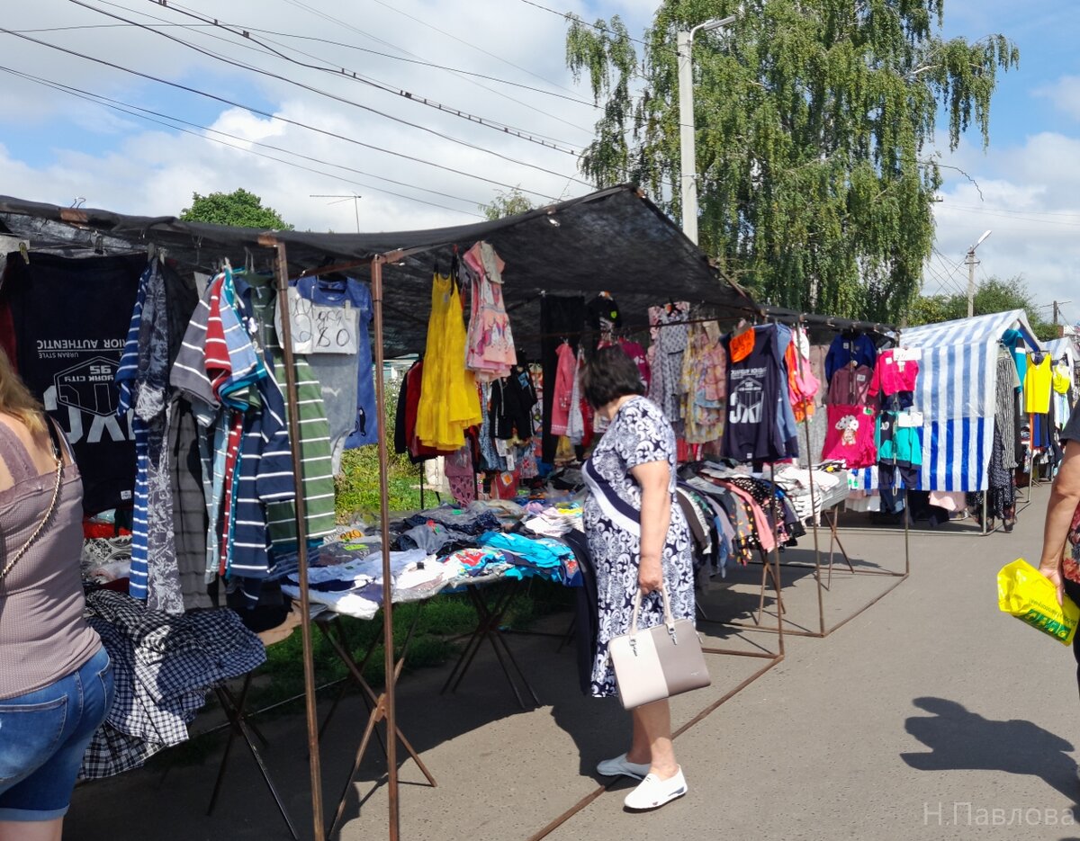 Обрадовали длинные торговые ряды и разнообразие ассортимента