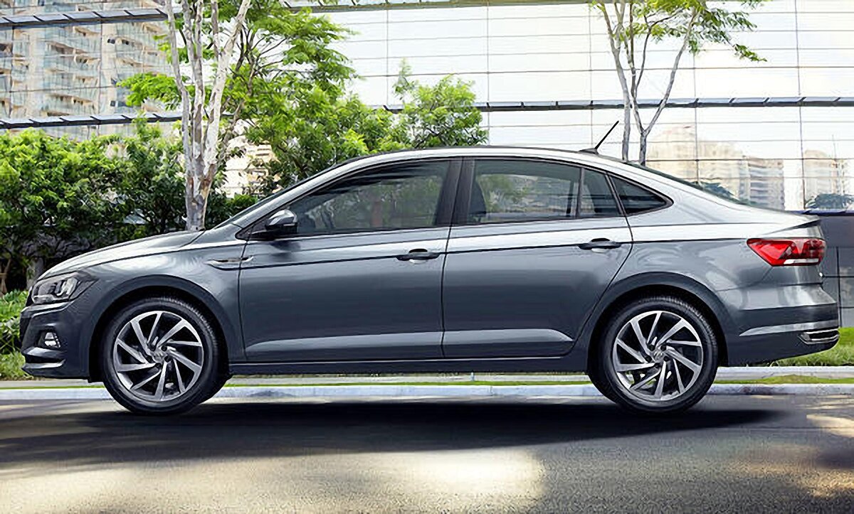 VW Virtus на латыни означает мужество или храбрость. Этот седан на базе Polo явился как бы новой интерпретацией  VW Derby из конца 70-х и стал бесспорным хитом в странах Южной Америки. 