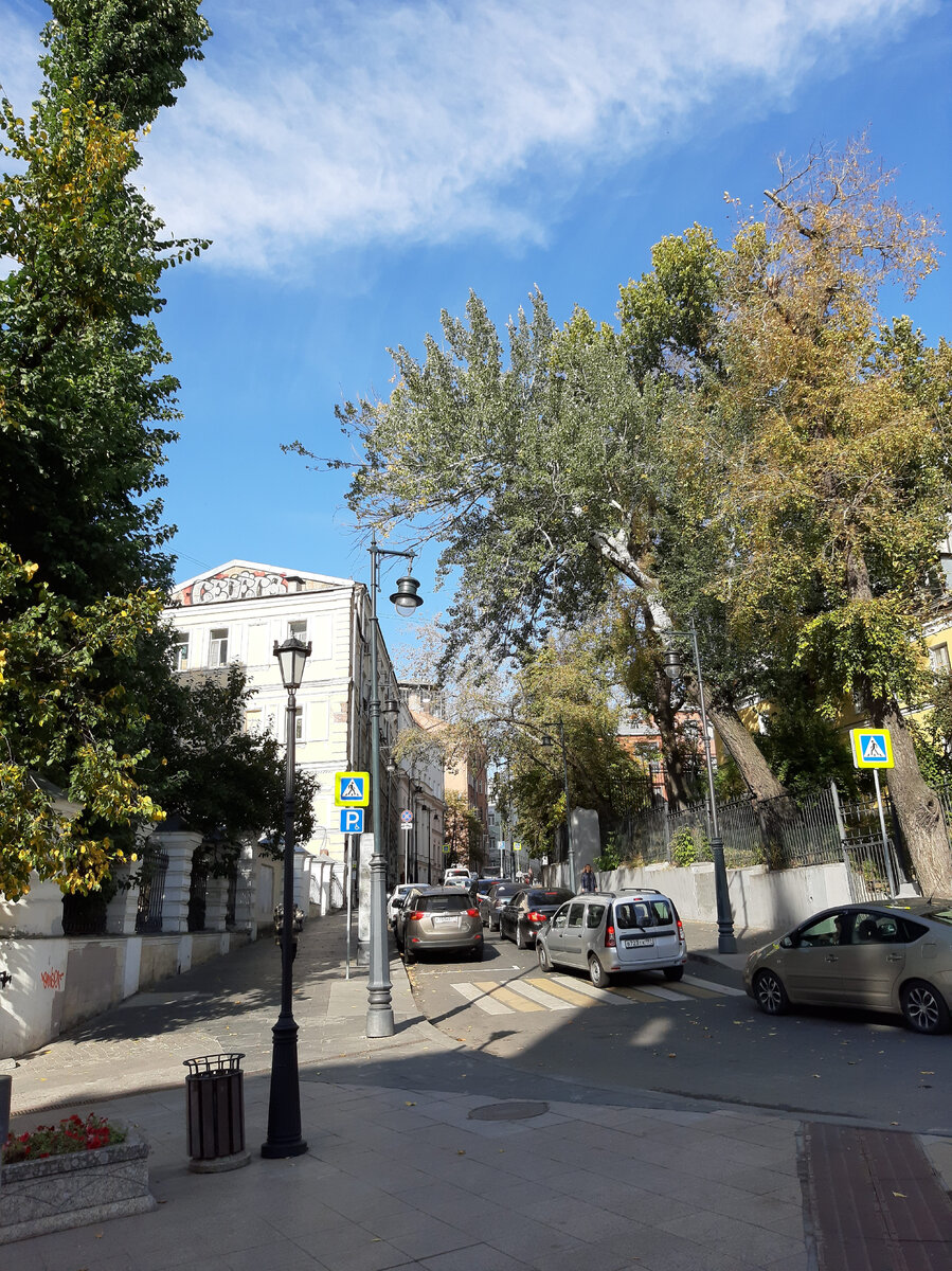 Моя любимая Ивановская горка и вид на Старосадский переулок