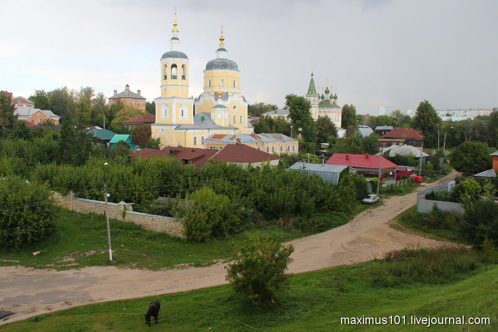 Серпухов Соборная гора храмы