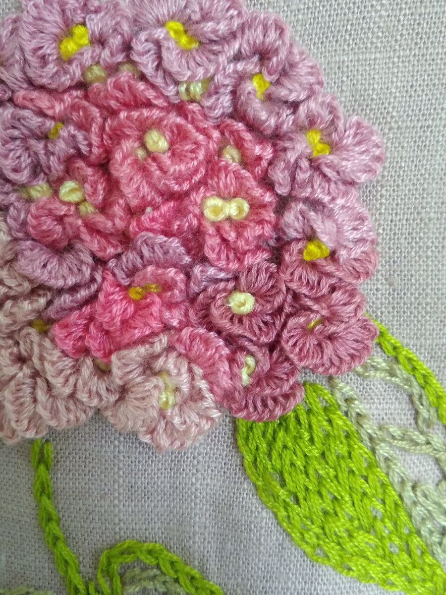 Материалы: мулине. Косметичка на фоне скатерти ручной работы.