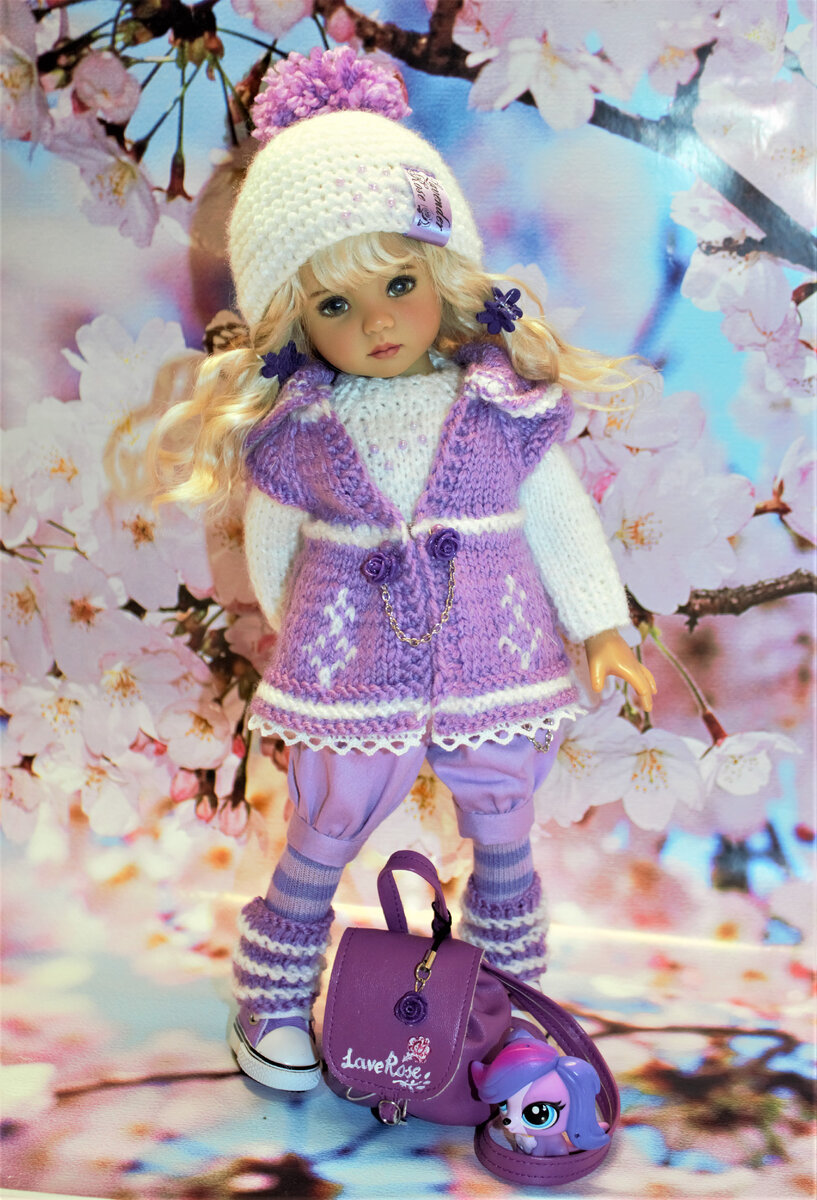 Лавандовая роза, образ для Little darling