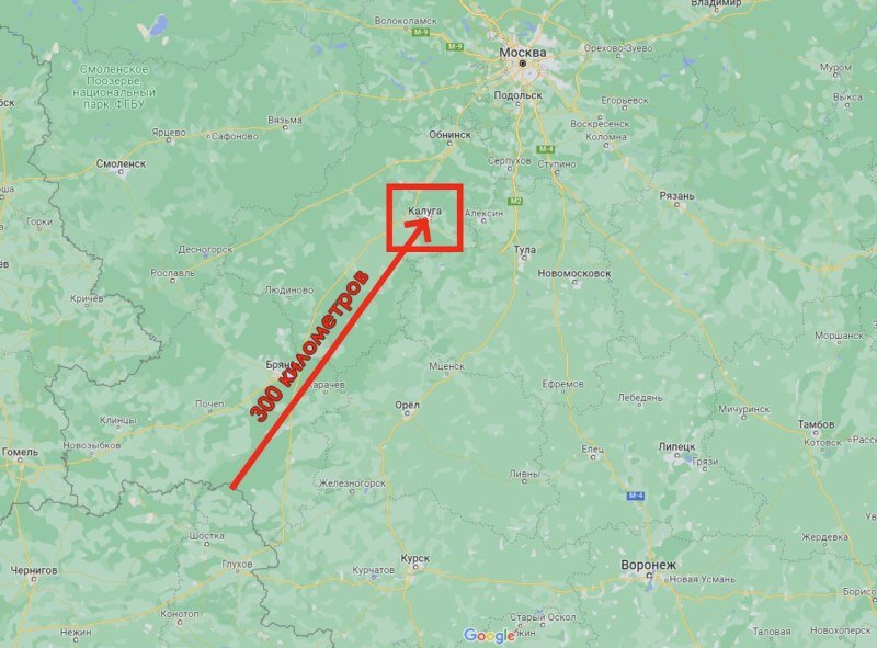    Один украинский Ту-141 «Стриж» почти долетел до Калуги, другой — упал после взлёта в Сумской области