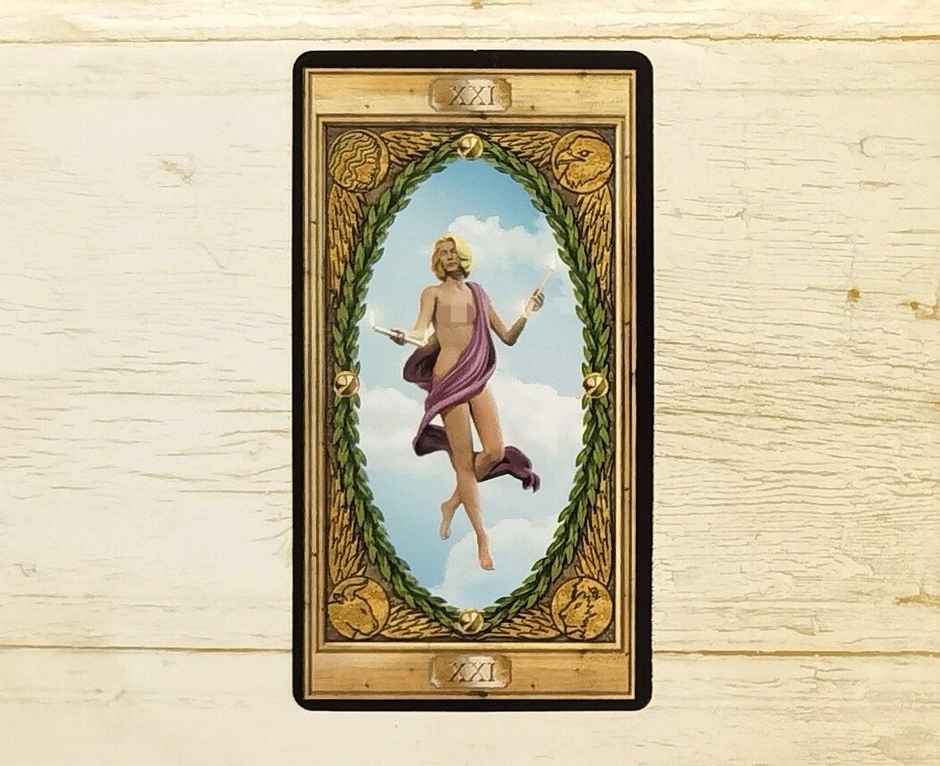 Аркан XXI "Мир". "Таро Универсальный ключ".