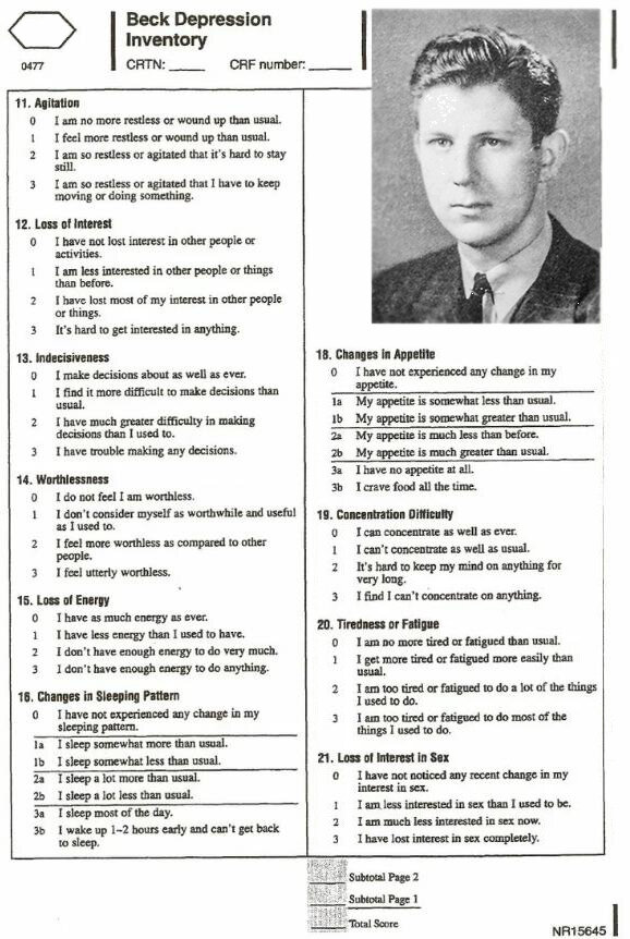 Beck Depression Inventory