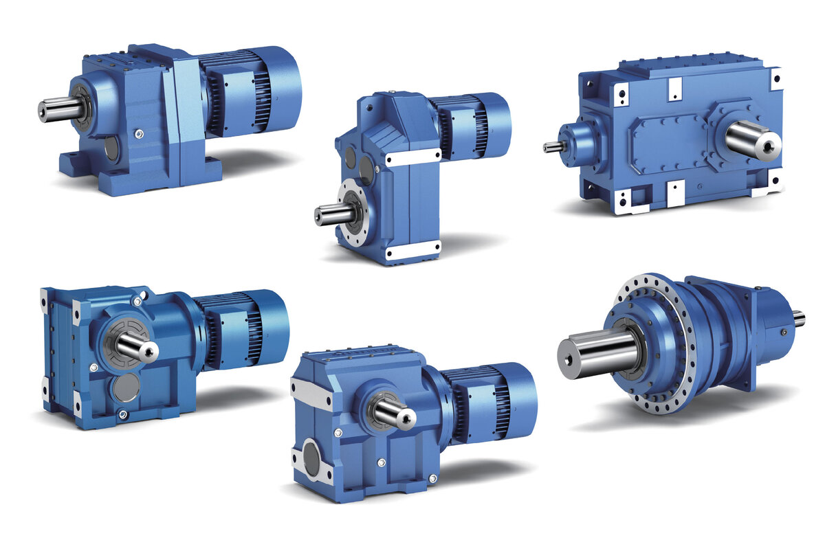 Модельный ряд мотор-редукторов и редукторов VEDA GM