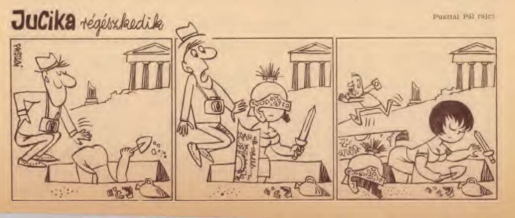 Пусть дрожит! Юцика откопала доспехи и оружие древнеримского легионера!