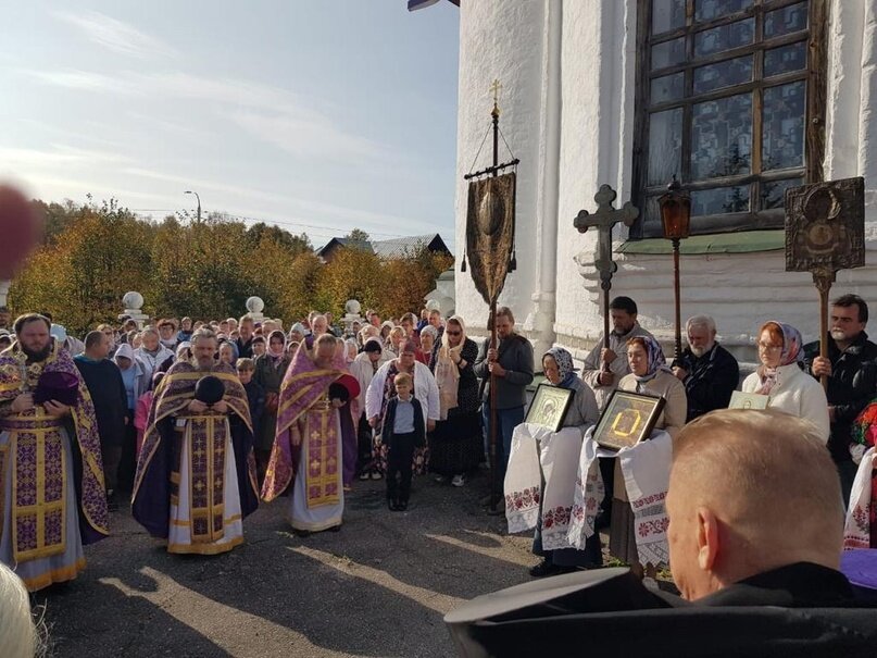 Крестовоздвижение Лесосибирск собор праздник