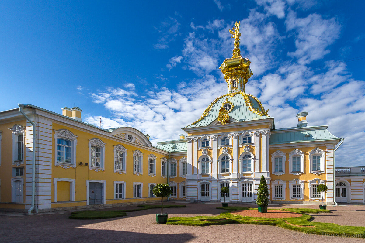 Фото дворца в петергофе