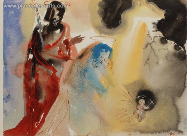  Et peperit filium suum primogenitum et pannis eum involvit et reclinavit eum in praesepio / И родила Сына своего Первенца, и спеленала Его, и положила Его в ясли