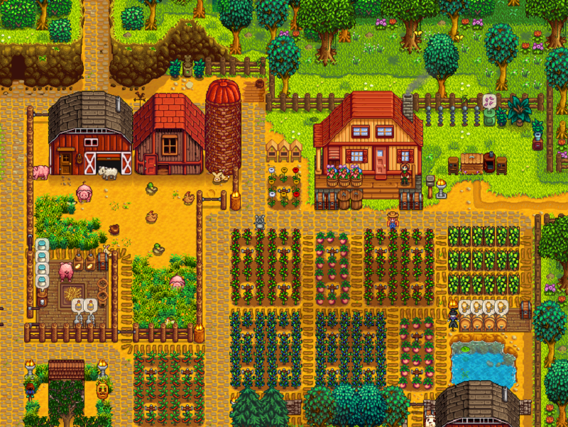 Луговая ферма стардью. Stardew Valley ферма. Лесная ферма Stardew Valley планировка. Планировка фермы Stardew. Ферма Стардью Валли.