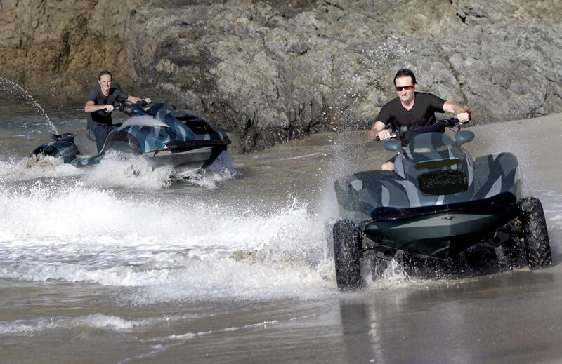 Мотовездеход амфибия Gibbs Quadski