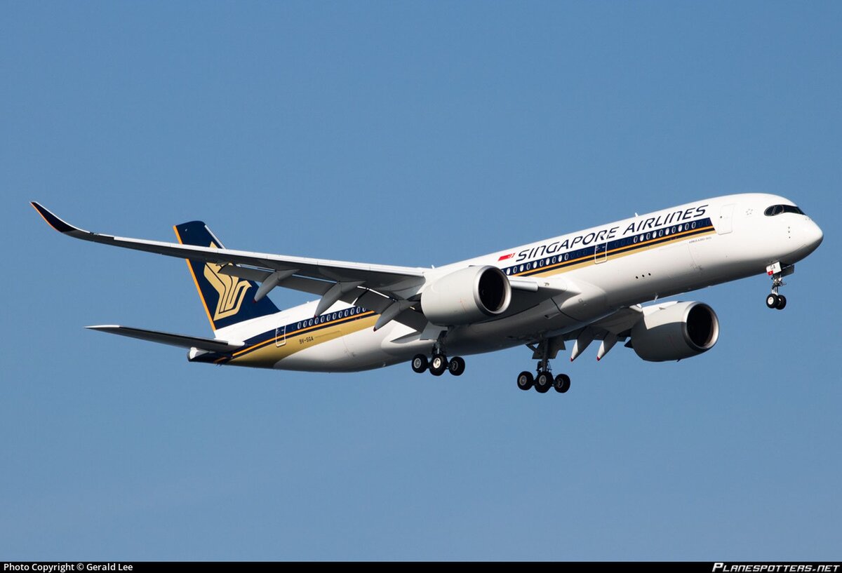 Первый самолёт модификации Ultra Long Range, полученный авиакомпанией Singapore Airlines 24 сентбяря 2018 года