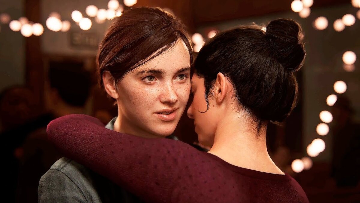 Повзрослевшая Элли из The Last of us 2 