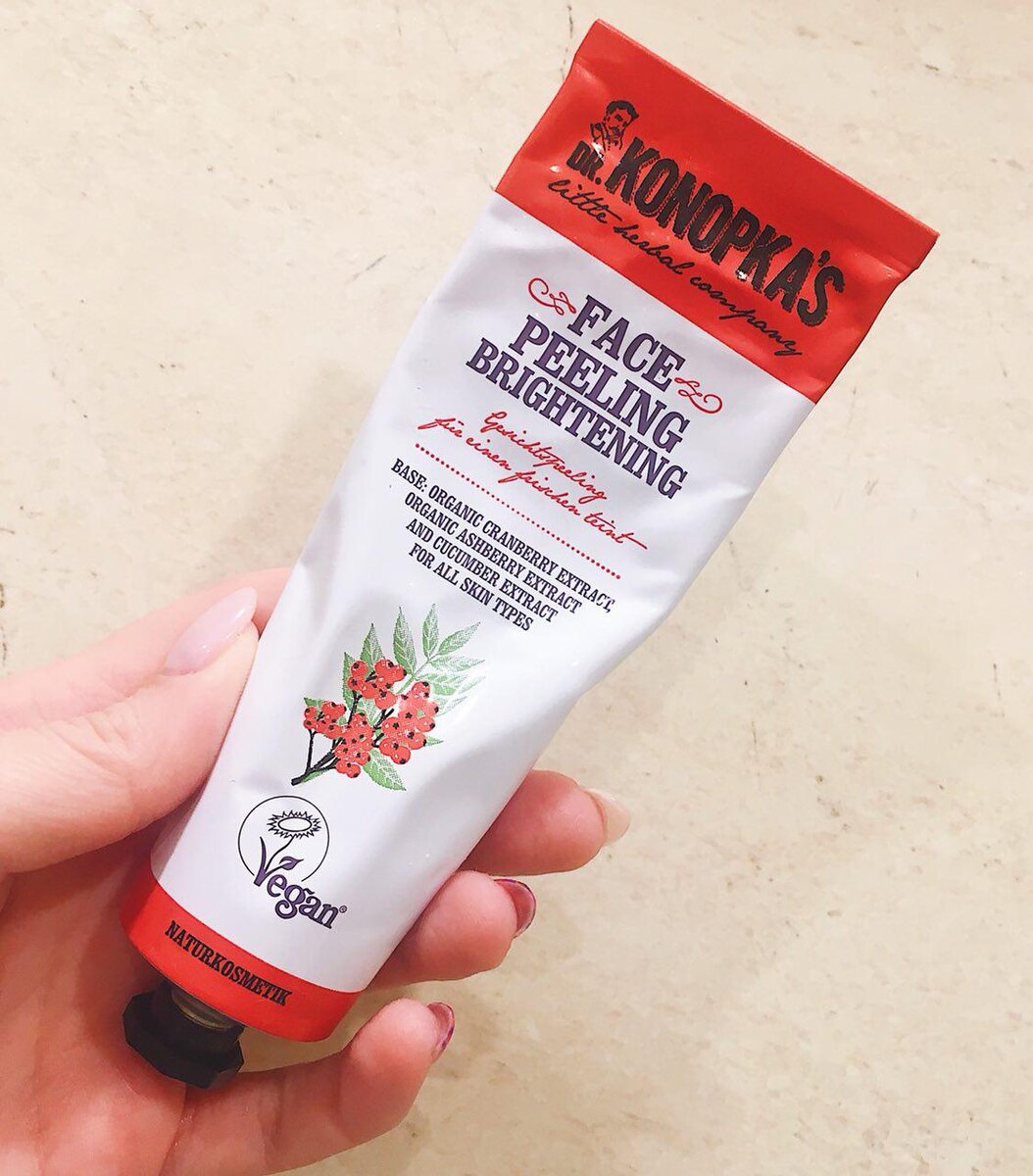 Dr.Konopka's Face Peeling Brightening, цена ~300 рублей за 75 мл