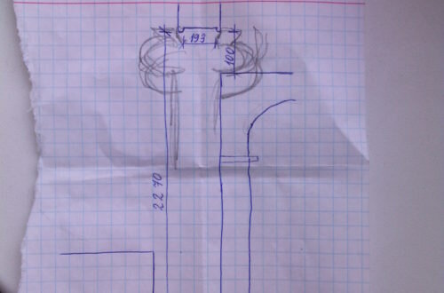 Рисунок с размерами