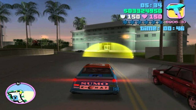 В игре GTA: Vice City у геймеров появилась возможность делать ставку на самого себя