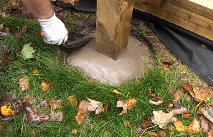  Улучшенная методика установки столбов.