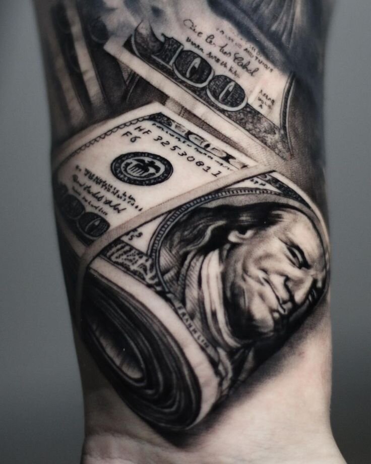 Татуировки для привлечения денег