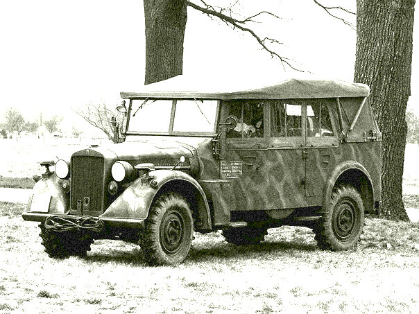 Horch 901 Kfz 15 - немецкий средний многоцелевой вездеход.