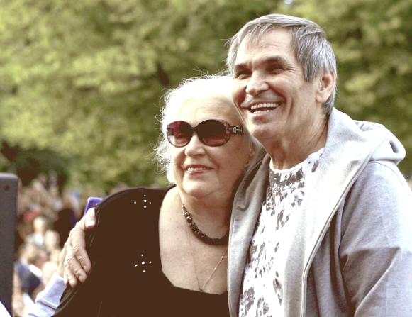 Бари Алибасов с супругой Лидией