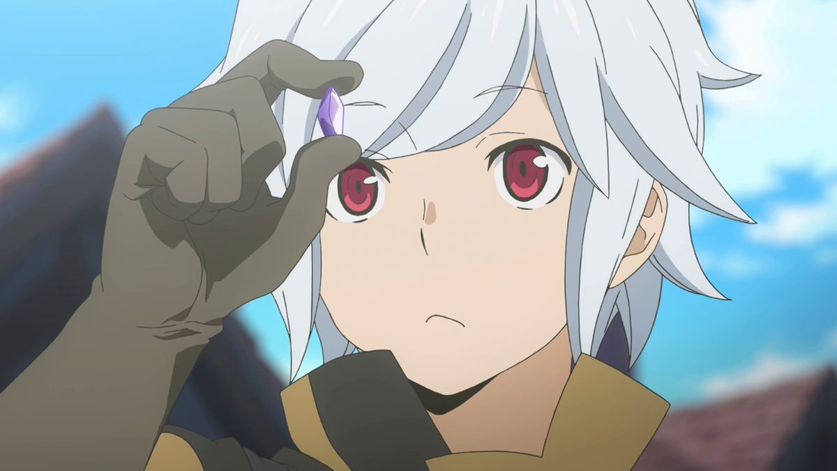 Белл Кранел из аниме В подземелье я пойду, там красавицу найду