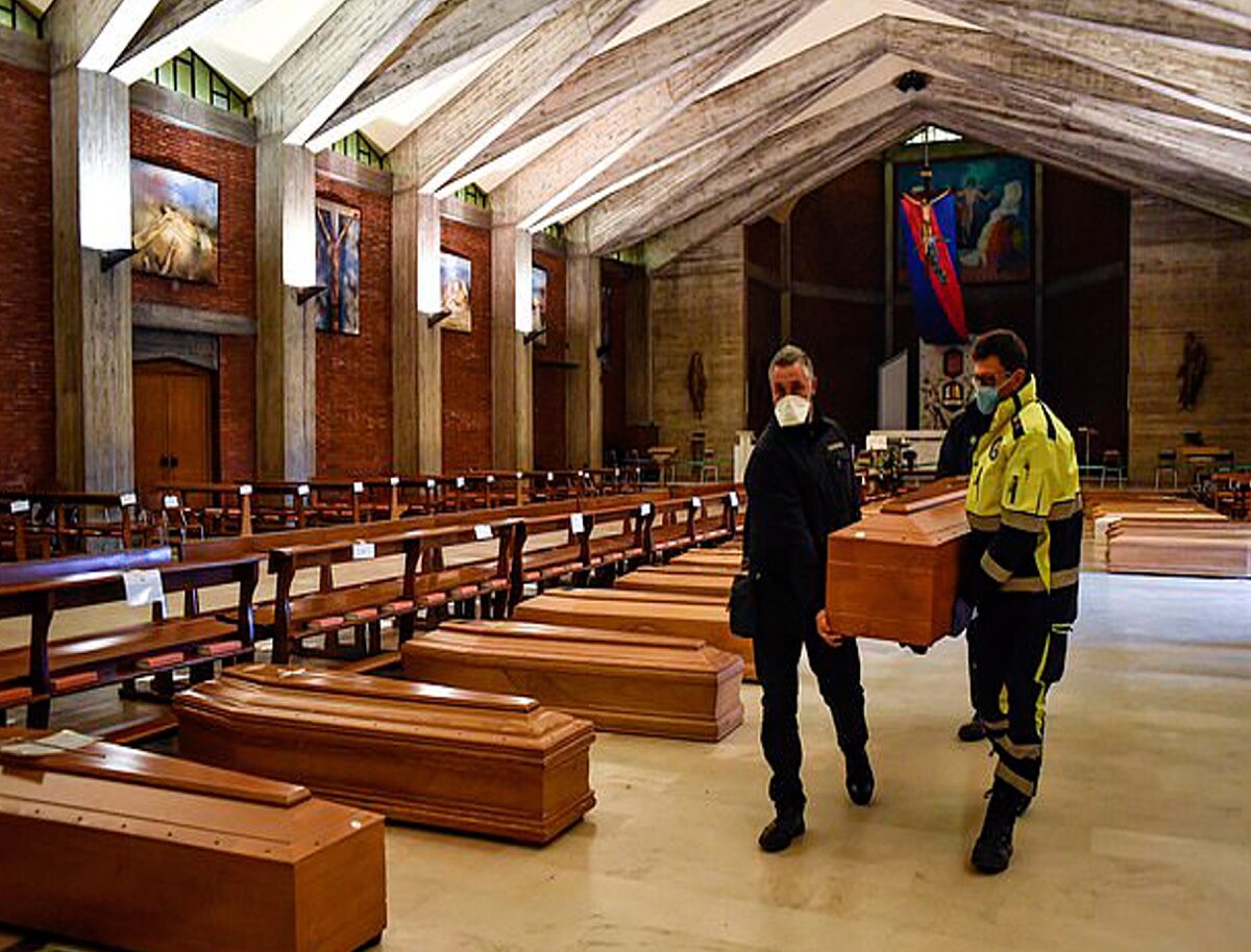 Трагедия в Бергамо (фото приведено в качестве иллюстрации)