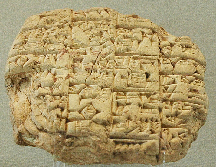 Шумерские письмена