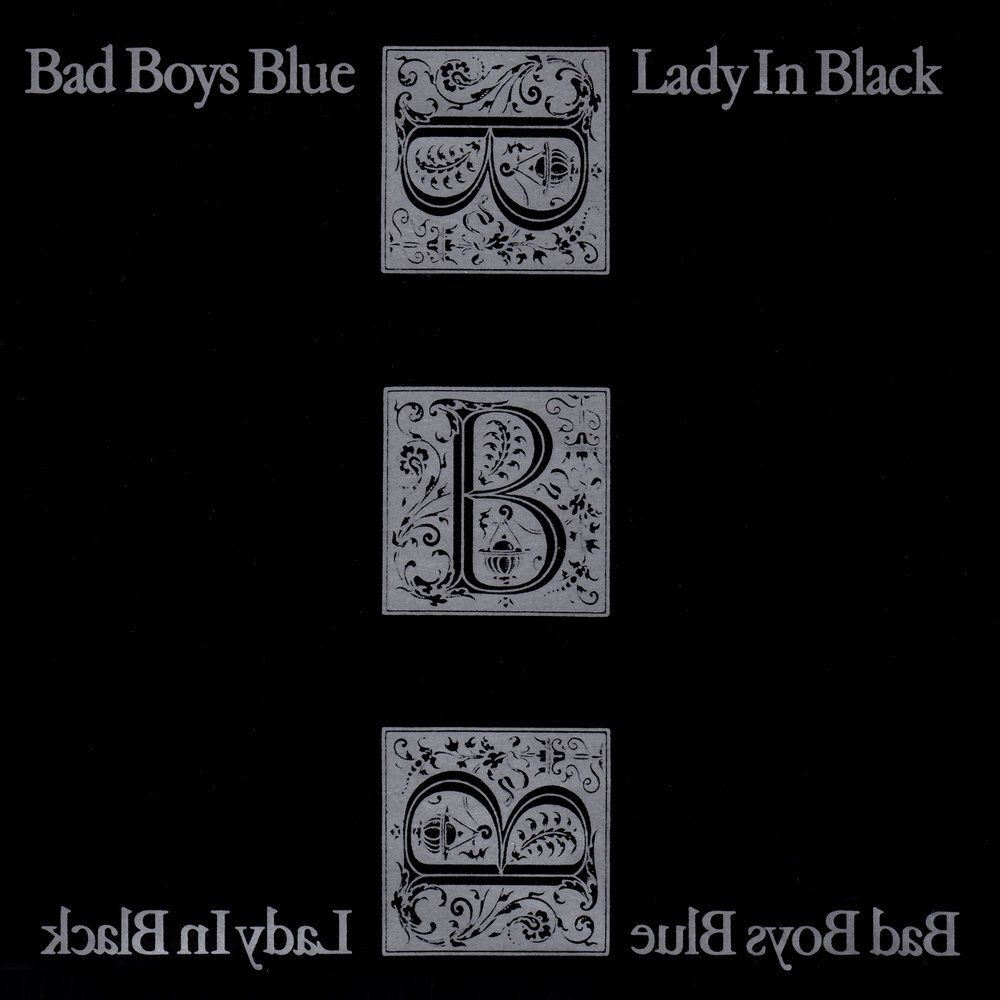 Обложка сингла "Lady in Black" немецкой евродэнс-группы Bad Boys Blue