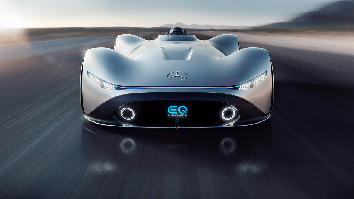 Mercedes-Benz Vision EQ Silver Arrow | ᗽŲϒŊĮ₭ | Дзен