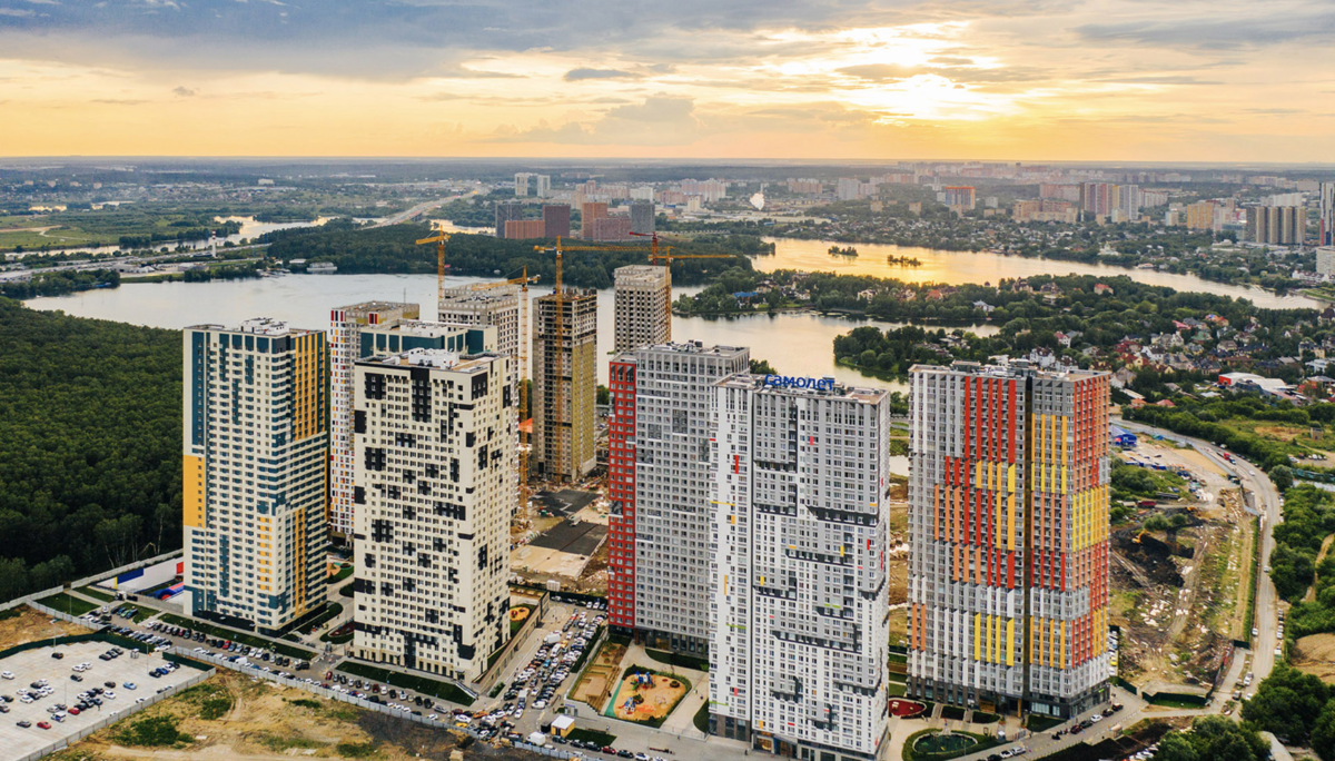 Так выглядит ЖК на фото с сайта samolet.ru