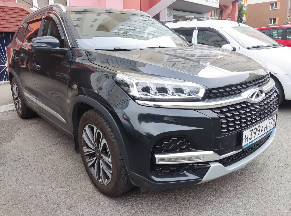 На фото: Мой Chery Tiggo 8