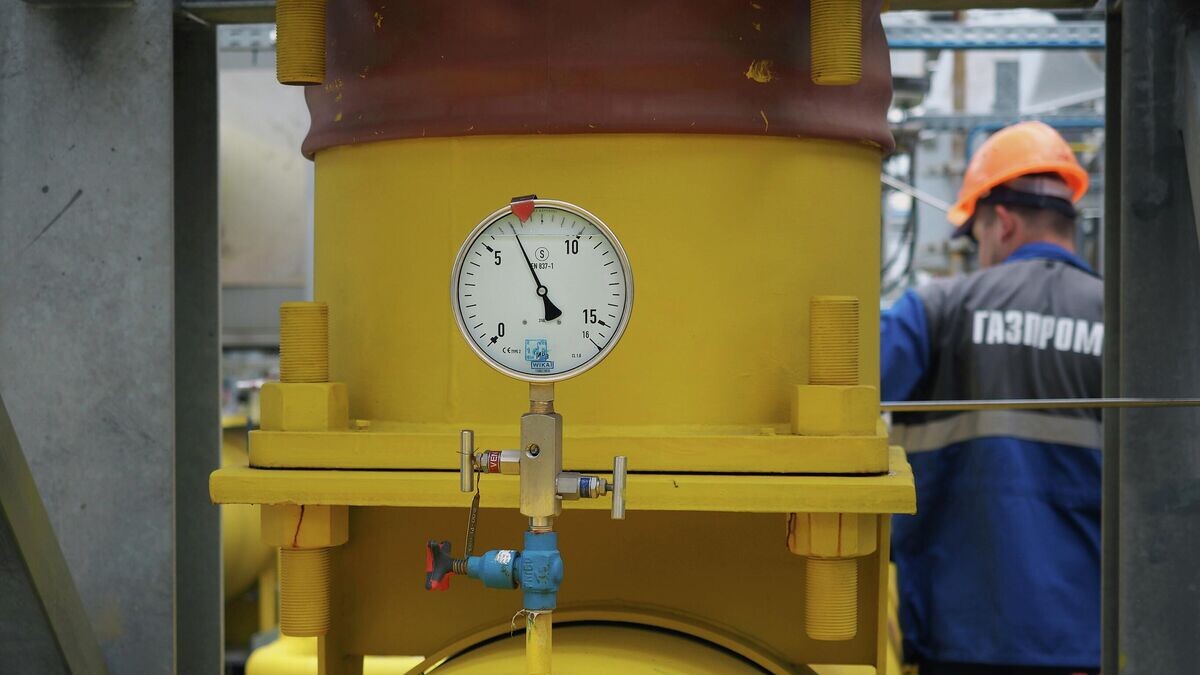    Комплекс транспортировки экспортного газа© РИА Новости / Виталий Тимкив