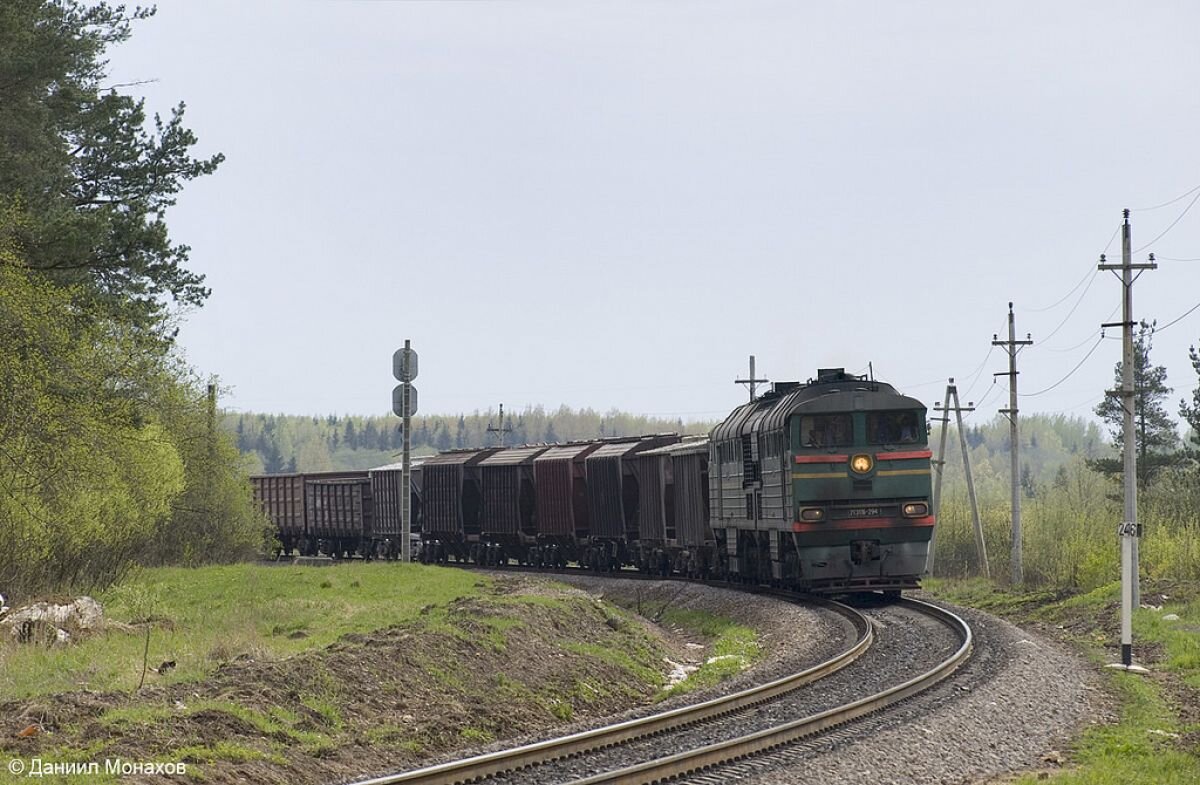   Первый поезд с цементом прибыл в Калининград через Литву
