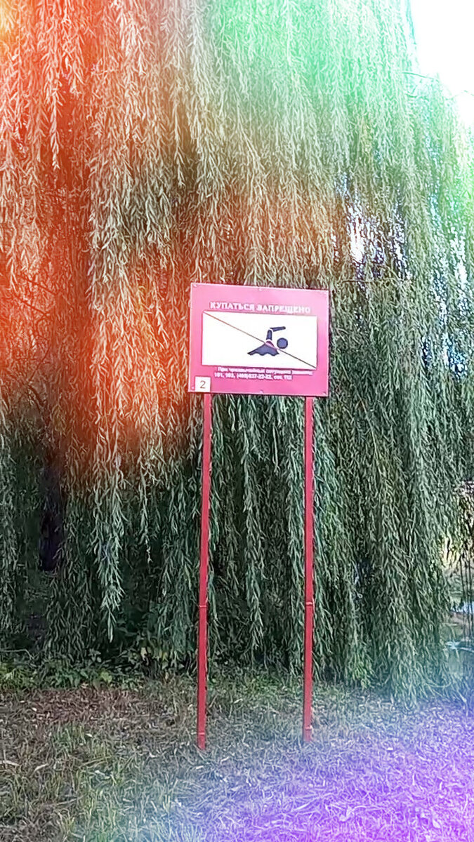 Запрещëнное купание