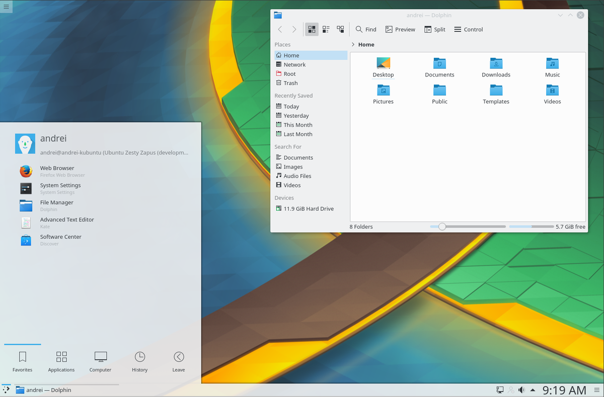 Программы запу. Kubuntu 17. Kubuntu Linux. Kubuntu 17.04. Ubuntu kde Plasma.