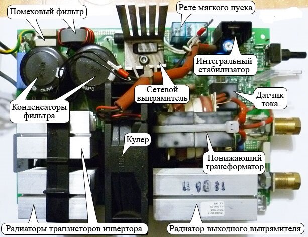 5. Электронный регулятор тока для сварочного трансформатора.