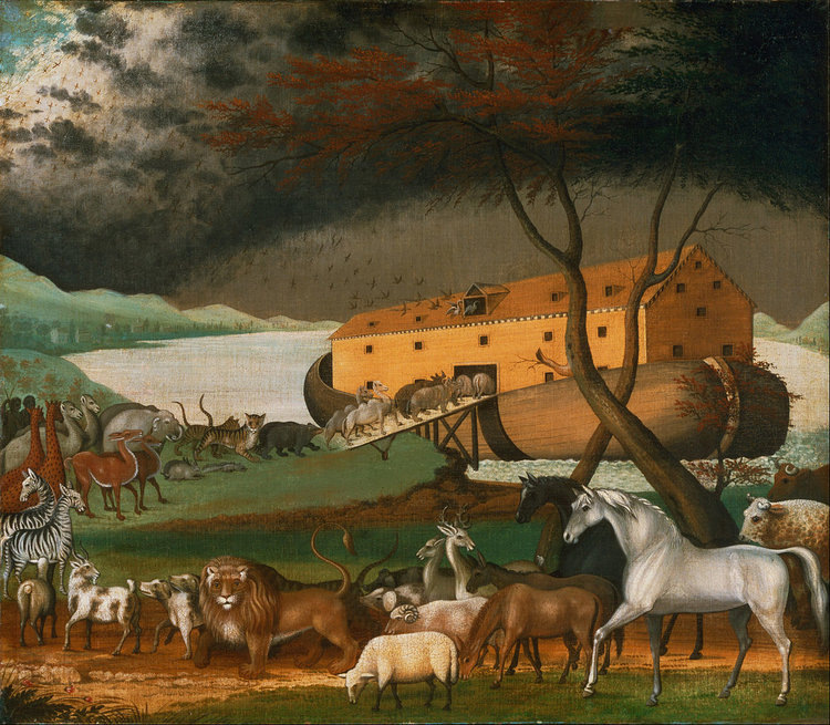 Эдвард Хикс. «Ноев Ковчег», 1846
