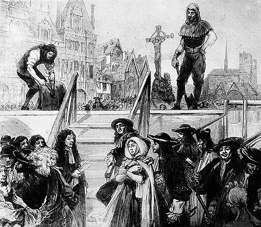 Казнь маркизы де Бренвилье