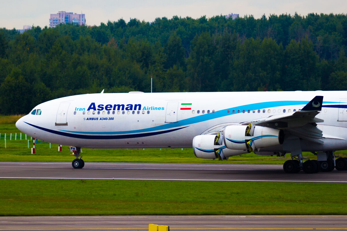 2.1.Airbus A340-300 EP-APA Iran Aseman Airlines