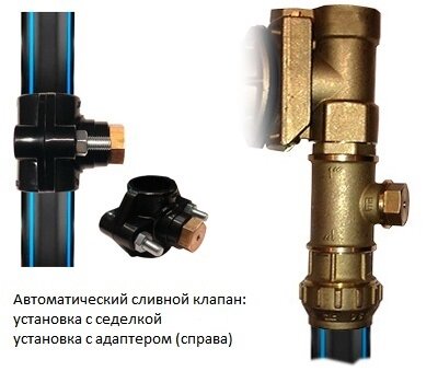 Автоматический сливной клапан для скважин работающий без автоматики ...